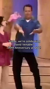 Here's to many more years of Happy Dances!🕺 Happy 3️⃣0️⃣th Anniversary at QVC, David Venable QVC ! 🎉 Share your well wishes & favorite memories of David over the years below! | QVC