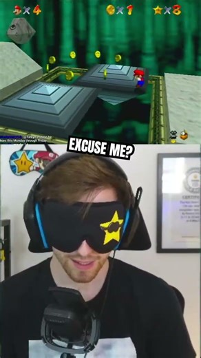 WEIRD Invisible Wall Bonk 😪 #sm64 #speedrun #fail