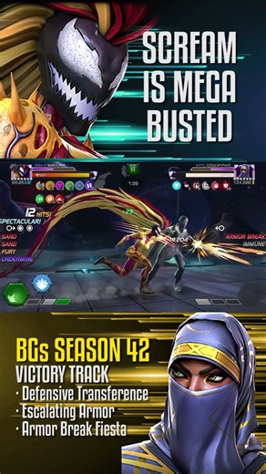Scream Is the Most BUSTED Attacker This Season #mcoc #battlegrounds #marvelcontestofchampions