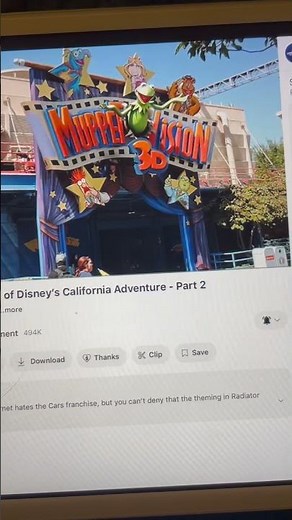 Muppet vision 3D MGM Studios, Disney ￼￼