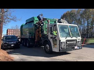 Waste Management 106401 ~ CNG Mack LR Labrie Automizer ASL