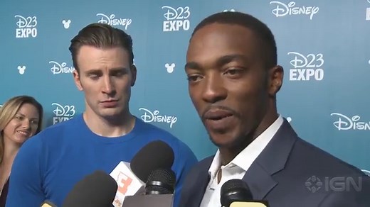 Captain America: Civil War - Chris Evans and Anthony Mackie Interview - D23 2015