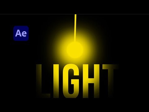 Light Bulb Pendulum Animation in After Effects | after effect school