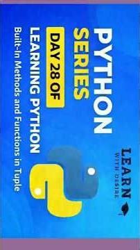 Python Tuples Part 2 – Built-in Functions & Methods ⚡