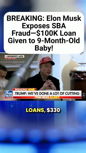 BREAKING: Elon Musk Exposes SBA Fraud—$100K Loan Given to 9-Month-Old Baby! news now breaking today right new update 2025 headline USA trending videos stories trends tiktok updates reporters top and of on for the usa explained happening today, now, latest current #breakingnews #trending #news #tiktoknews, headlines today,abcnews,newsupdate | JO Viral Tech Videos | Facebook