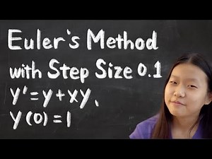 Euler's Method with Step Size 0.1: y'=y+xy, y(0)=1