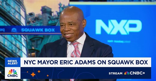 Watch CNBC's full interview with New York City Mayor Eric Adams