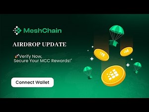 MeshChain Ai Web3 Wallet Connect Method #MeshChainAI #AI #Web3 | MeshChain Airdrop Update #airdrop