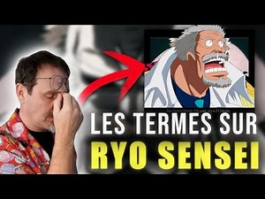 Je réagis à " RYO SENSEI LE YOUTUBER LE PLUS ... DE ONE PIECE - RYO SENSEI ON DIT LES TERMES "