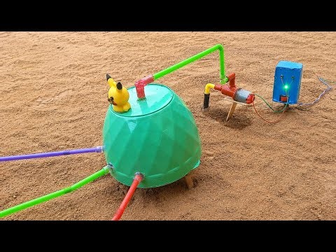 “Homemade Water Pump Working Model | Easy DIY Science Project”