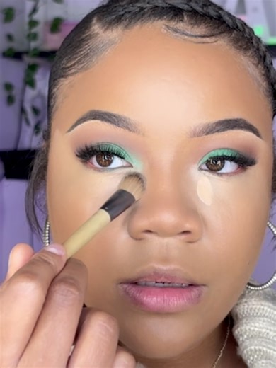 This EcoTools Precision Concealer Brush is perfect for under-eyes, around the nose, blemishes, and inner corners. If you struggle with concealer looking heavy, this brush makes a HUGE difference. Full soft glam tutorial is live on YouTube 💚🔗 in Bio ( https://www.youtube.com/@moniqueeadri ) @ecotoolsofficial #EcoTools #EcoToolsBrushes #ConcealerBrush #PrecisionBrush #MakeupBrushes #BeginnerFriendlyMakeup #SoftGlamTutorial #MakeupTips #UnderEyeConcealer #FlawlessBase #MakeupEducation #YouTubeSho