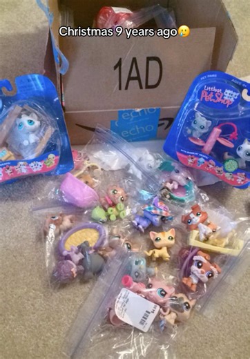 take me back😩 #lps #littlestpetshop #early2000s #christmashaul #lpspackage