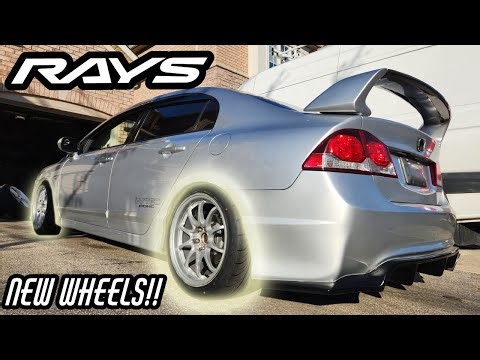 New Wheels for the Acura CSX Type S (2006-2011 Honda Civic Si) | Rays Volk Ce28