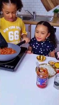 This Kid Can Cook 👩‍🍳✨ | Amazing Kid Chef Skills | Family Cooking Short #kidcooks #shorts #viral