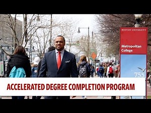 Accelerated Degree Completion Program ADCP at Boston University