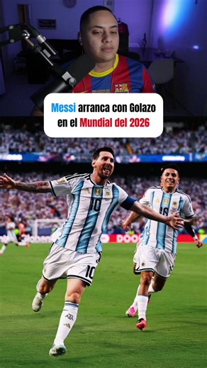 Messi gol en el mundial 2026 #futbol #messi #mundial #selecciónmayor #futbolentiktok