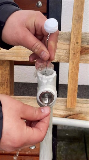 Faucet installation on leaky PVC pipe | Magic Hands Creations