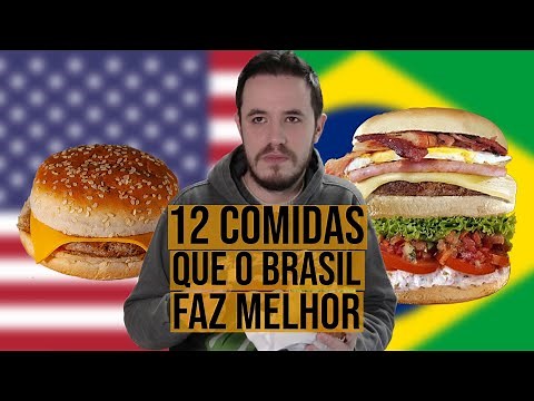 12 FOODS THAT BRAZIL MAKES BETTER [PORTUGUESE | ENGLISH]