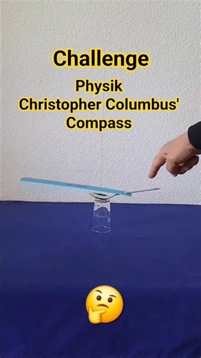 Christopher Columbus compass. challenge. #physics 22. Februar 2026