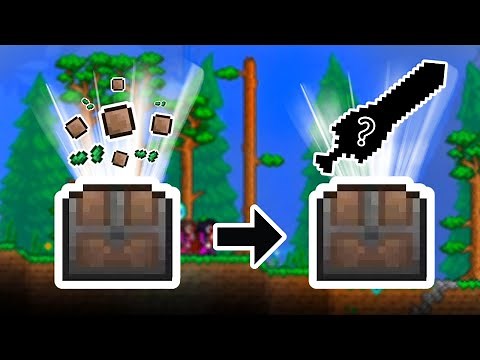 Terraria, But Chests Give RANDOM Items...