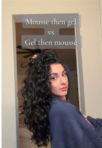 Experimenting with Gel and Mousse for Curly Hair