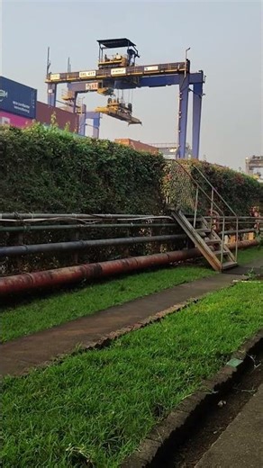 JNPT Port Yard Container load work #jnpt #port #explore #vlog