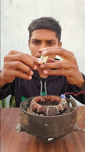 Magnetic field a finger #experiment #short