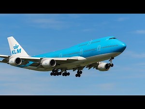 Wanna Fly? The Stunning Power of KLM Boeing 747 in Action