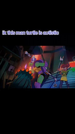 Funny Moments of Autistic Donatello in Rise of the TMNT