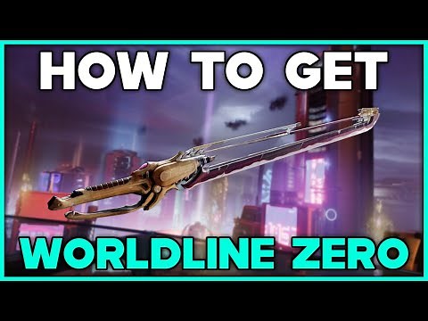 DESTINY 2 LIGHTFALL How To Get WORLDLINE ZERO Exotic Sword