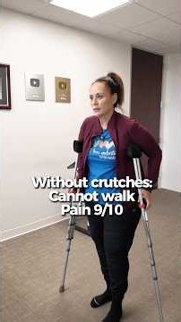 Can’t walk without crutches, SEVERE pain in the back and down the left leg