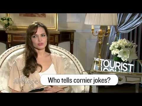 The Tourist - Angelina Jolie Dishes on Life with Brad