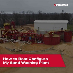 How to Best Configure My Sand Washing Plant | McLanahan