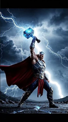Thor Swings Mjölnir | God of Thunder in Action