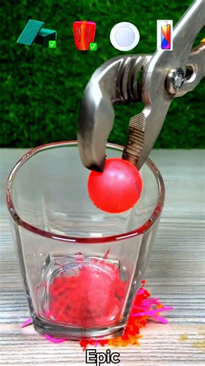 Satisfying hot ball vs things asmr 🔥/ #viral #experiment