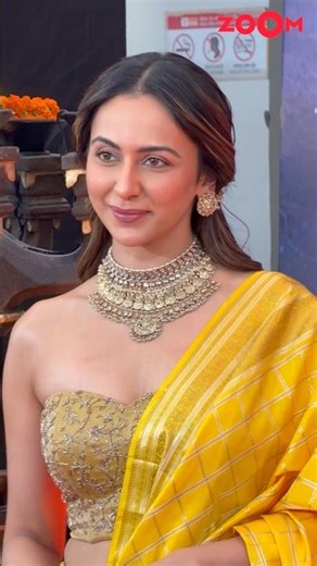 Rakul Preet Singh Makes a Grand Entry at Ramayana Trailer Launch #shorts #rakulpreetsingh