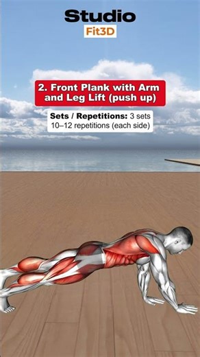 5 Plank Exercises to Strengthen your Abs #homeworkout #abs #plank