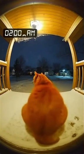 😂🐱Camera Catches Chonky Cat Twerking💃