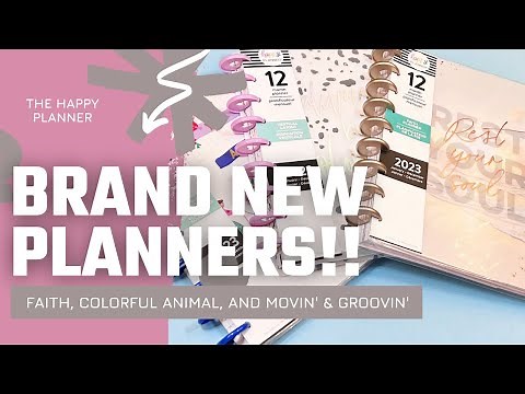 New 2023 Planners! || The Happy Planner || Fall Release 2022