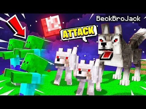 Playing MINECRAFT As An ALPHA WEREWOLF!