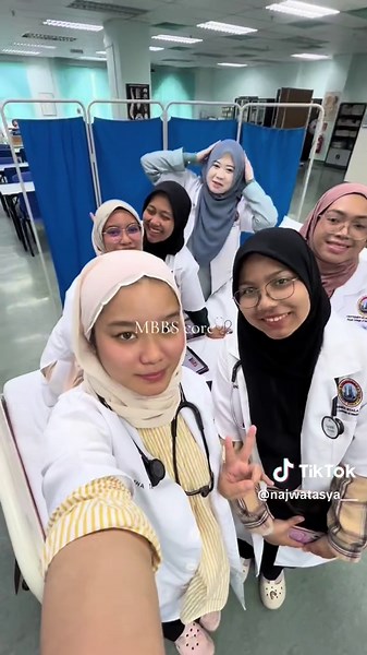 Medical Students Engage in Clinical Training Activities