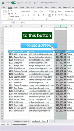 29K views · 130 reactions | How to automate tasks with 1 one click in excel_funclub #exceltipsandtricks #GoogleSheets #excelhack #exceltraining #exceltricks #googlesheetstips #excellent_britain #exceltips #exceltutorial #exceltutorials | LEARN MORE | Facebook