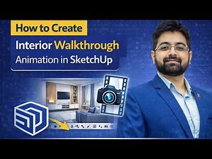 How to Create Interior Walkthrough Animation in SketchUp