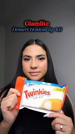 Glamlite Hostess Dessert Lip Kit 💙❤️💄 #lipcombo #glamlitecosmetics