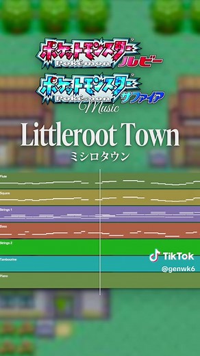 【原音再現】”Littleroot Town” - Pokémon Ruby & Sapphire (2002) | Recreation #pokemon #nintendo #vgm #logicprox #flstudio