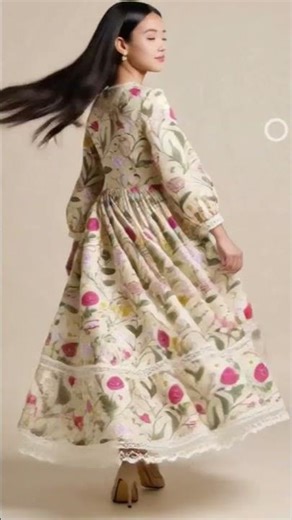 LONG Frock Design for Girls #diy #fashiondesign #Trandingfrock#pakistanifashion #Summer #frocks