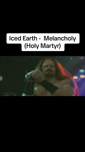 Iced Earth – Melancholy (Holy Martyr) | 1998’s Emotional Powerhouse in Metal 🤘