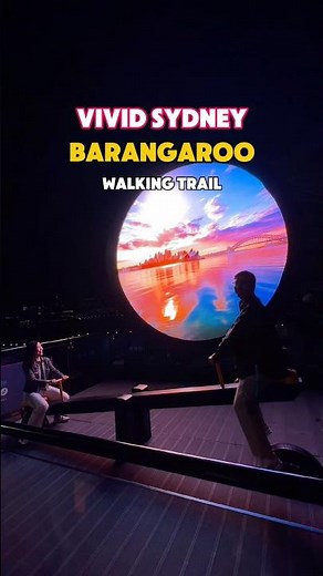 VIVID SYDNEY 2026 - Barangaroo #vividsydney #sydneyaustralia