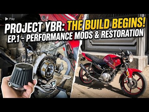 Building The Ultimate Yamaha YBR! 🏍️ | Performance Mods & Full Service Ep.1