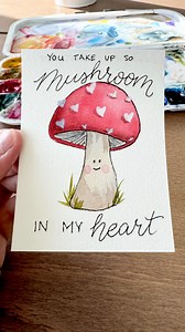 Another simple and punny valentine! Anyone got another idea for me? Let me know in the comments below! Brush: Emma Lefebvre x @craftamo travel brushes Paper: @meeden.art cold pressed watercolour paper Paint: Shinhan pwc watercolours | EmJ Lefebvre